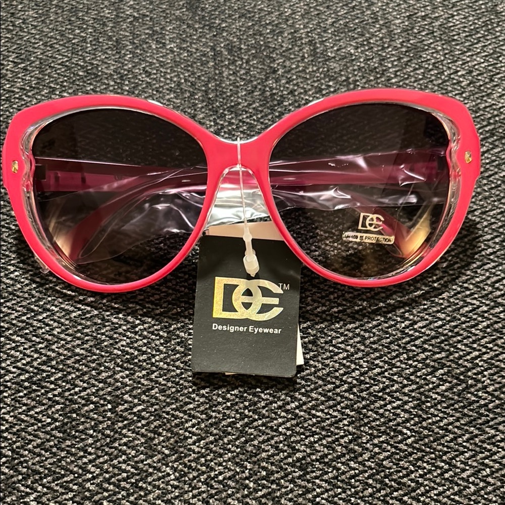 Designer Eyewear Pink Sunglasses UV400